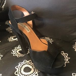 Black Steve Madden Heels Size 8